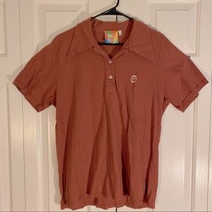 Big Bud Press polo clay red size XL